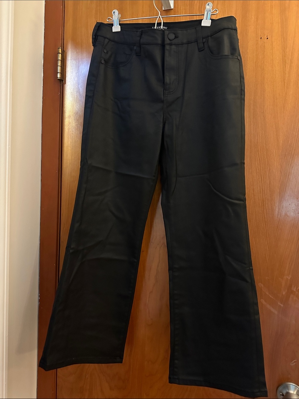 Liverpool Women's Black Bootcut Jeans with Subtle Flare